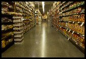 Polished Concrete to a Satin Shine in Grocery Store